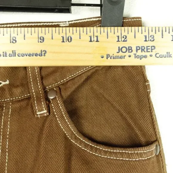 Reformation Jeans Womens SZ 24 Cowboy High Rise Straight Cowgirl Rodeo Preppy - Picture 3 of 12